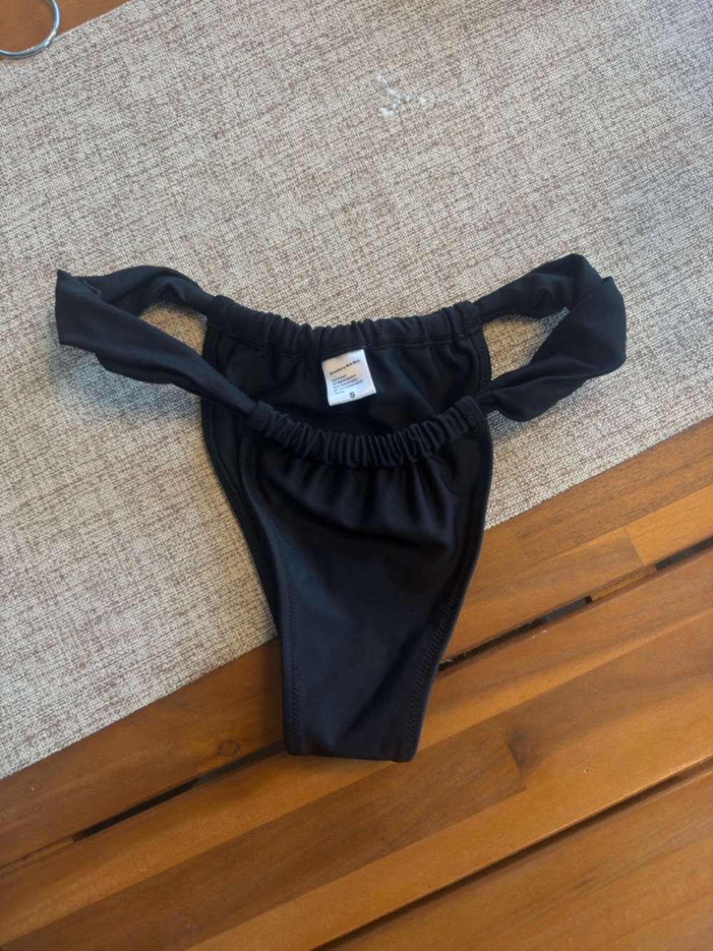 Strawberry Milk Mob Black Bikini Bottom NEVER WORN